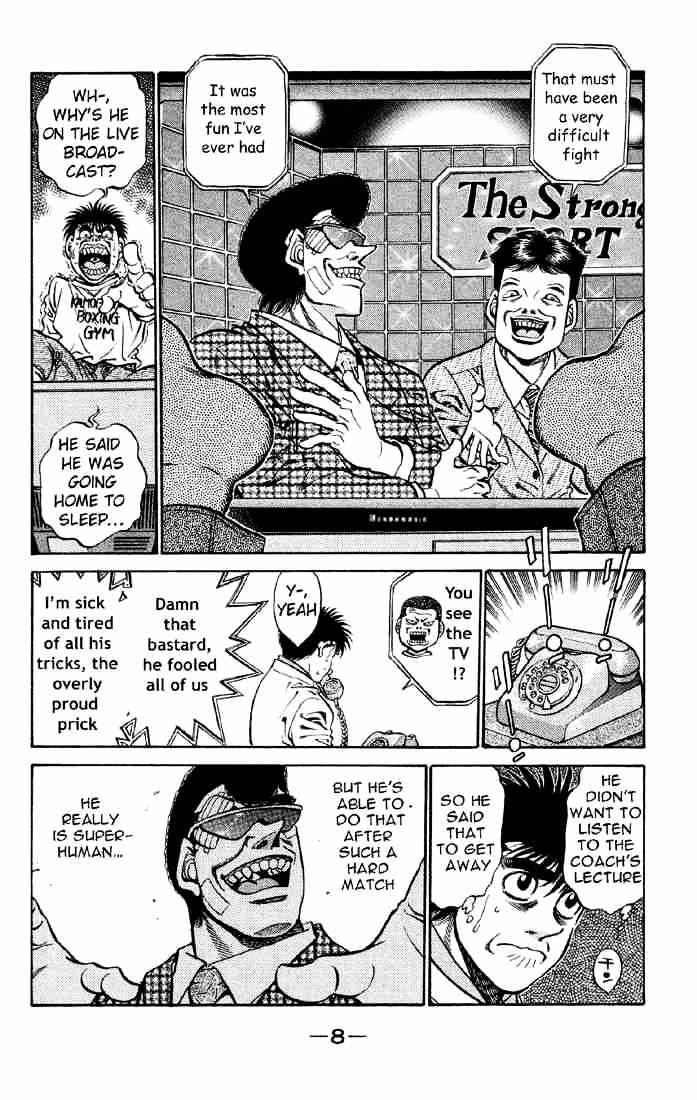Hajime no Ippo: Fighting Spirit, Chapter 398 image 09